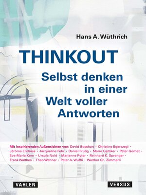 cover image of THINKOUT – Selbst denken in einer Welt voller Antworten